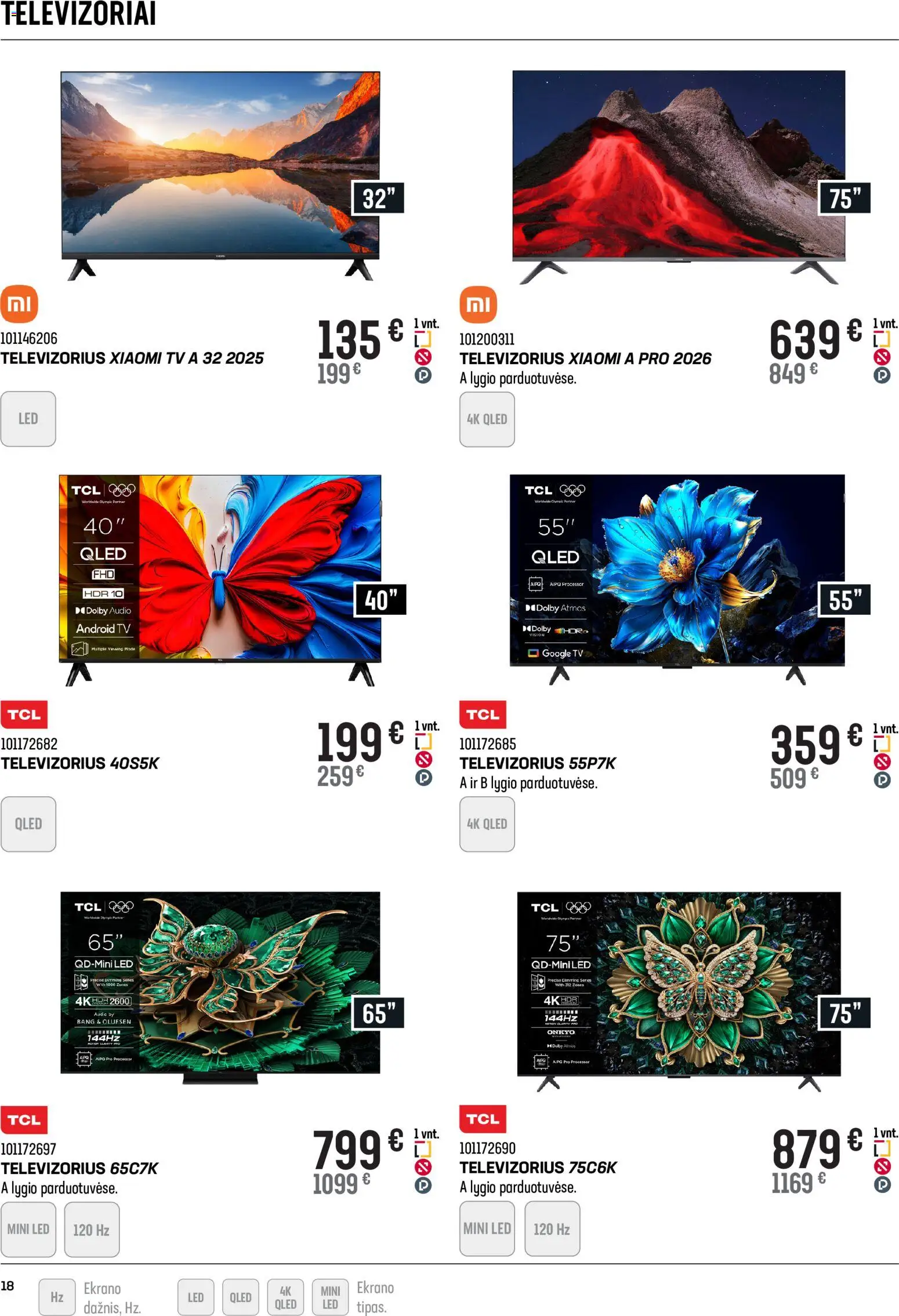 Senukai akcijos nuo 03.12.2025 | Puslapis: 18 | Prekių: Tv, Televizorius, Audio