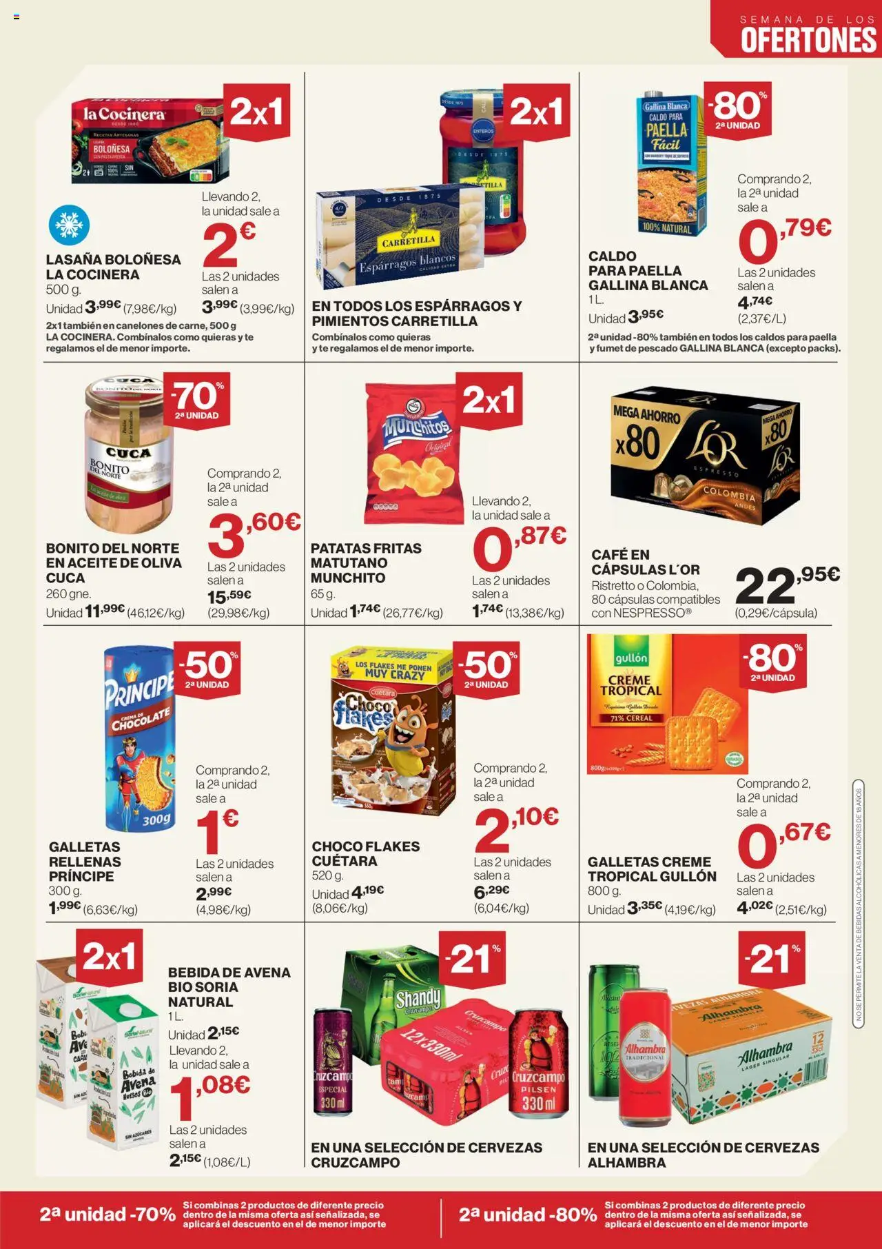 Supercor Canarias │ válido desde el 09.10.2025 | Página: 3 | Productos: Chocolate, Νερό καρύδας, Té, Aceite de oliva
