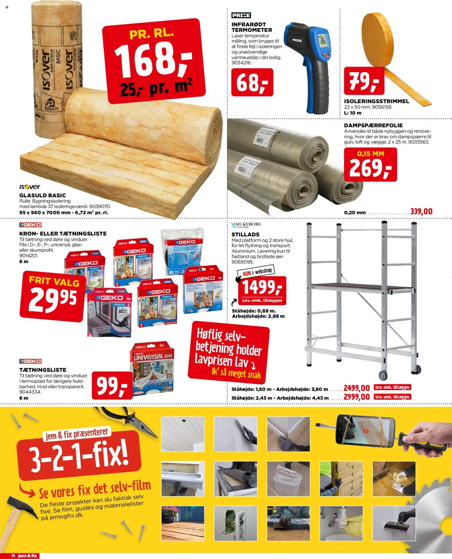 Jem & fix tilbudsavis – gyldig fra 16.11.2025 | Side: 14 | Produkter: Termometer, Søm