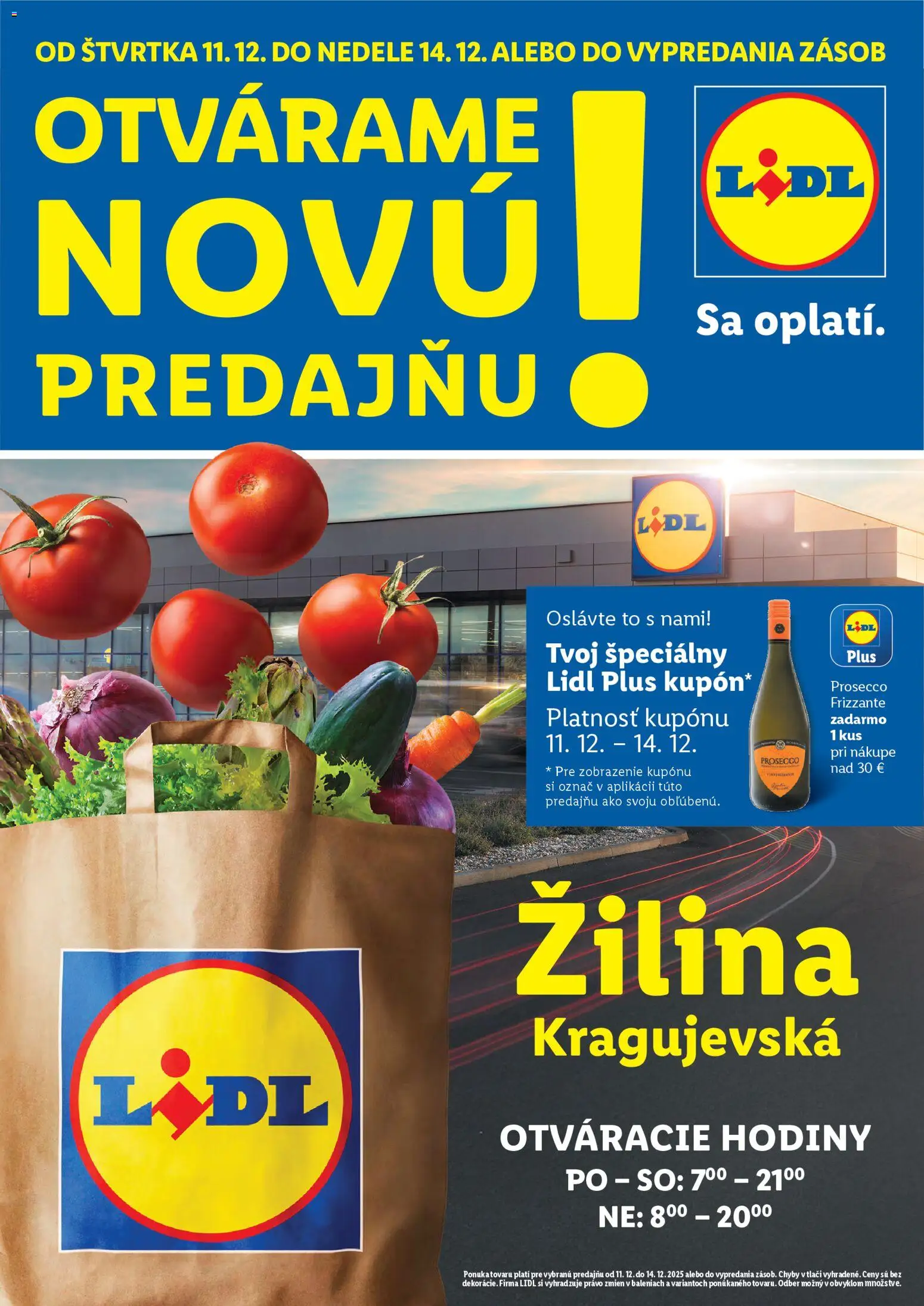 Nové Lidl akcie – leták je platný od 11.12.2025 | Strana: 1 | Produkty: Hodiny, Prosecco