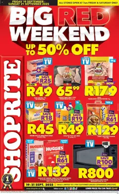 Shoprite specials catalogue – valid from 19.09.2025