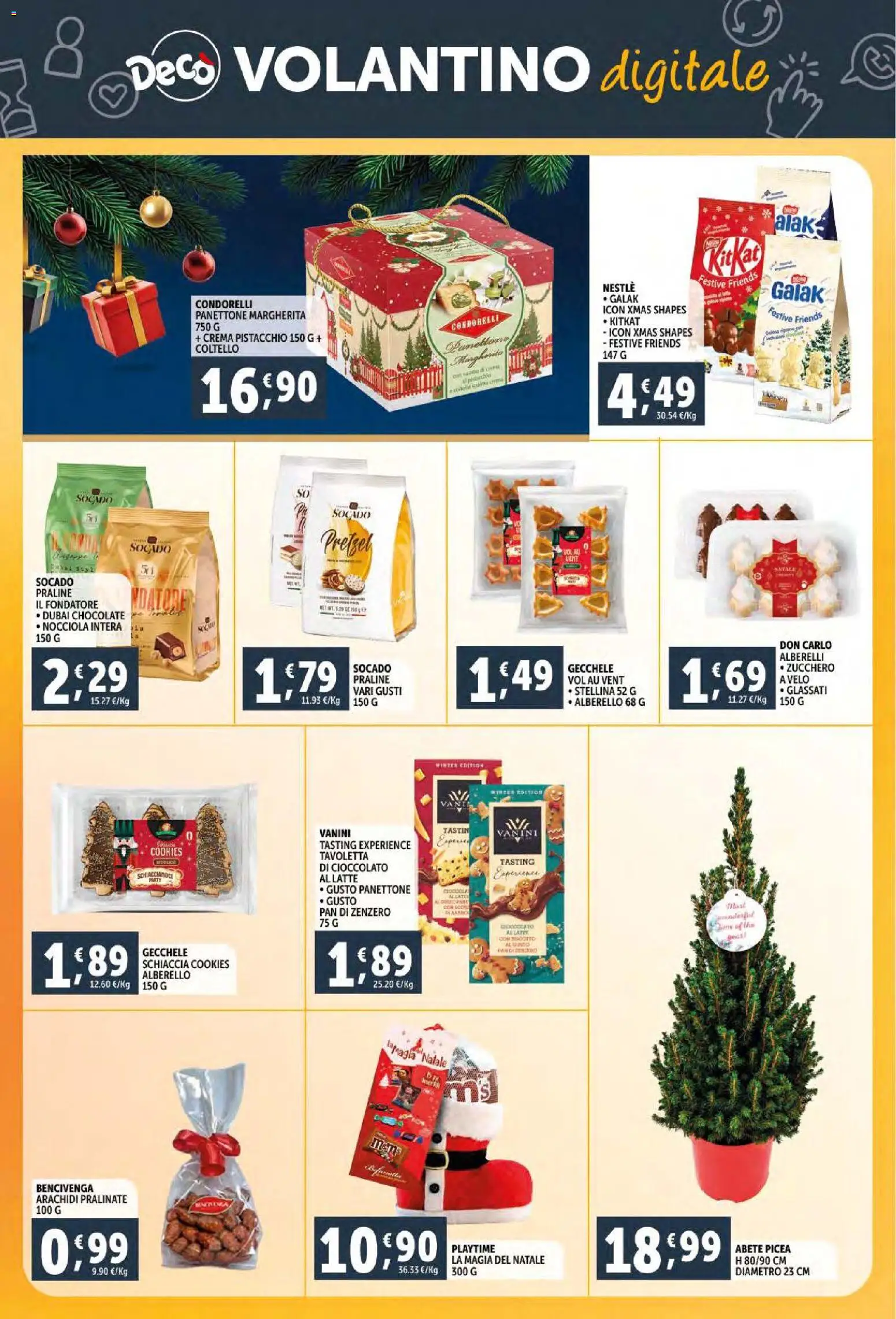 Volantino Decò del 02.12.2025 | Pagina: 34 | Prodotti: Crema, Cioccolato, Data, Arachidi