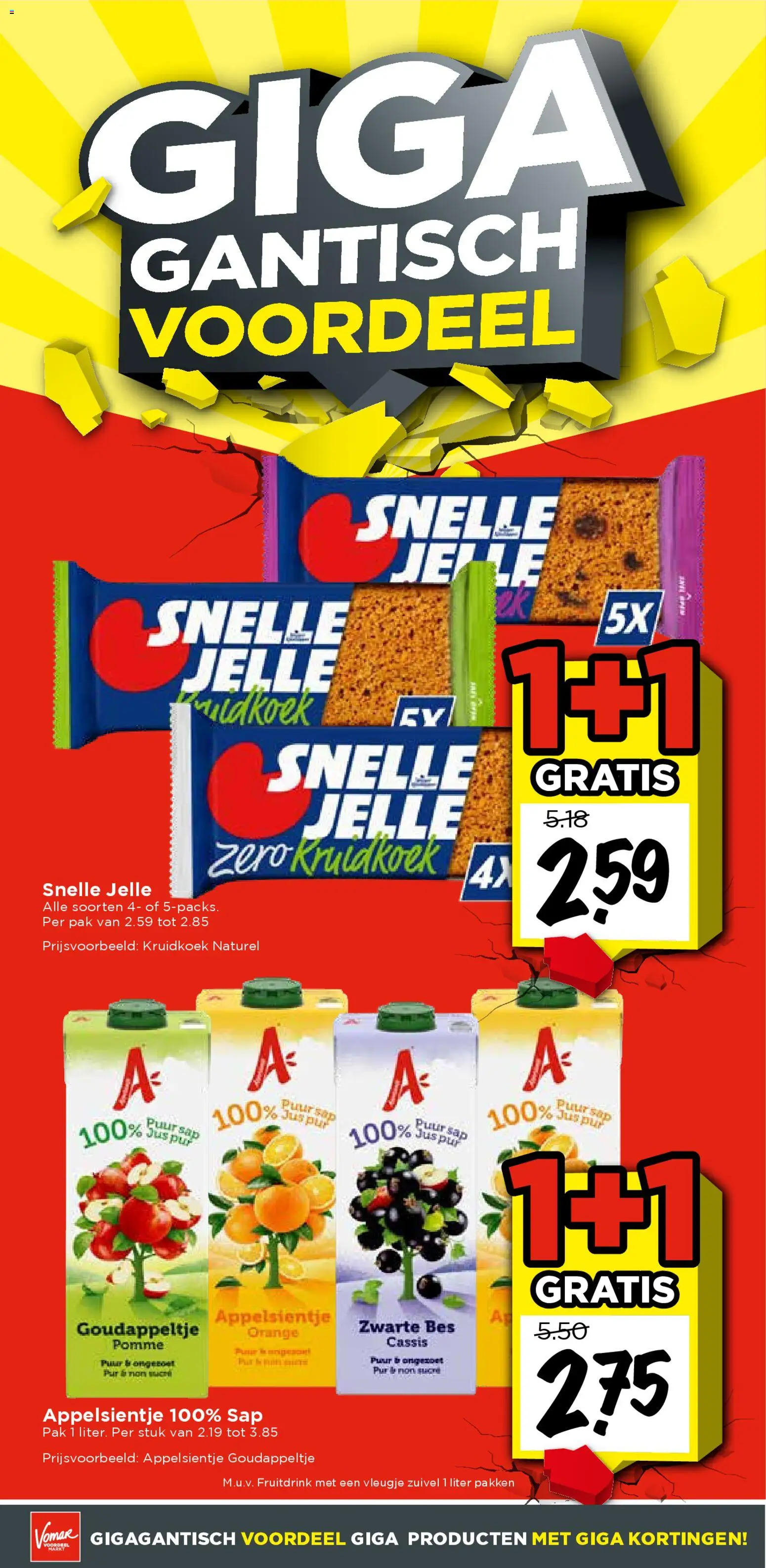 {H1} | Pagina: 11 | Producten: Zuivel, Sap, Cassis