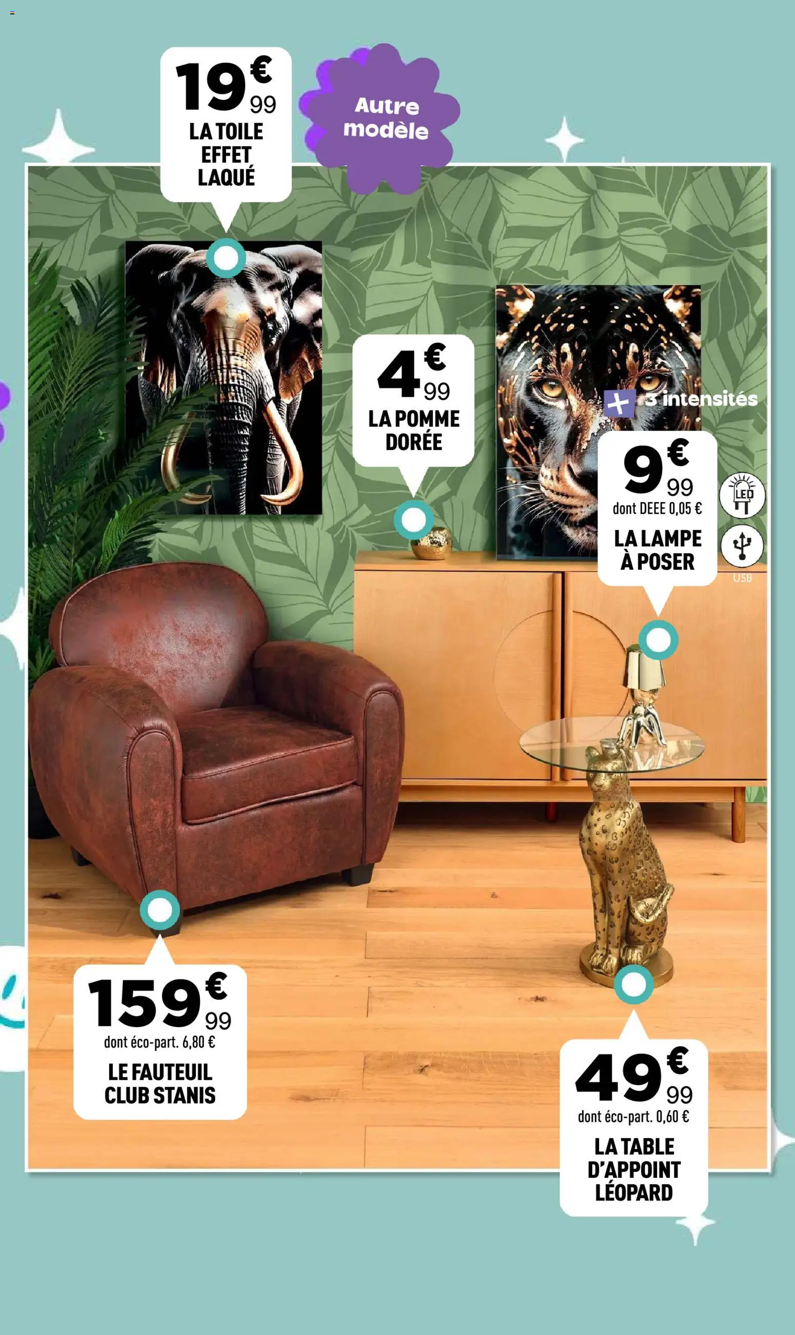 {H1} | Page: 15 | Produits: Fauteuil, Laque, Table, Lampe