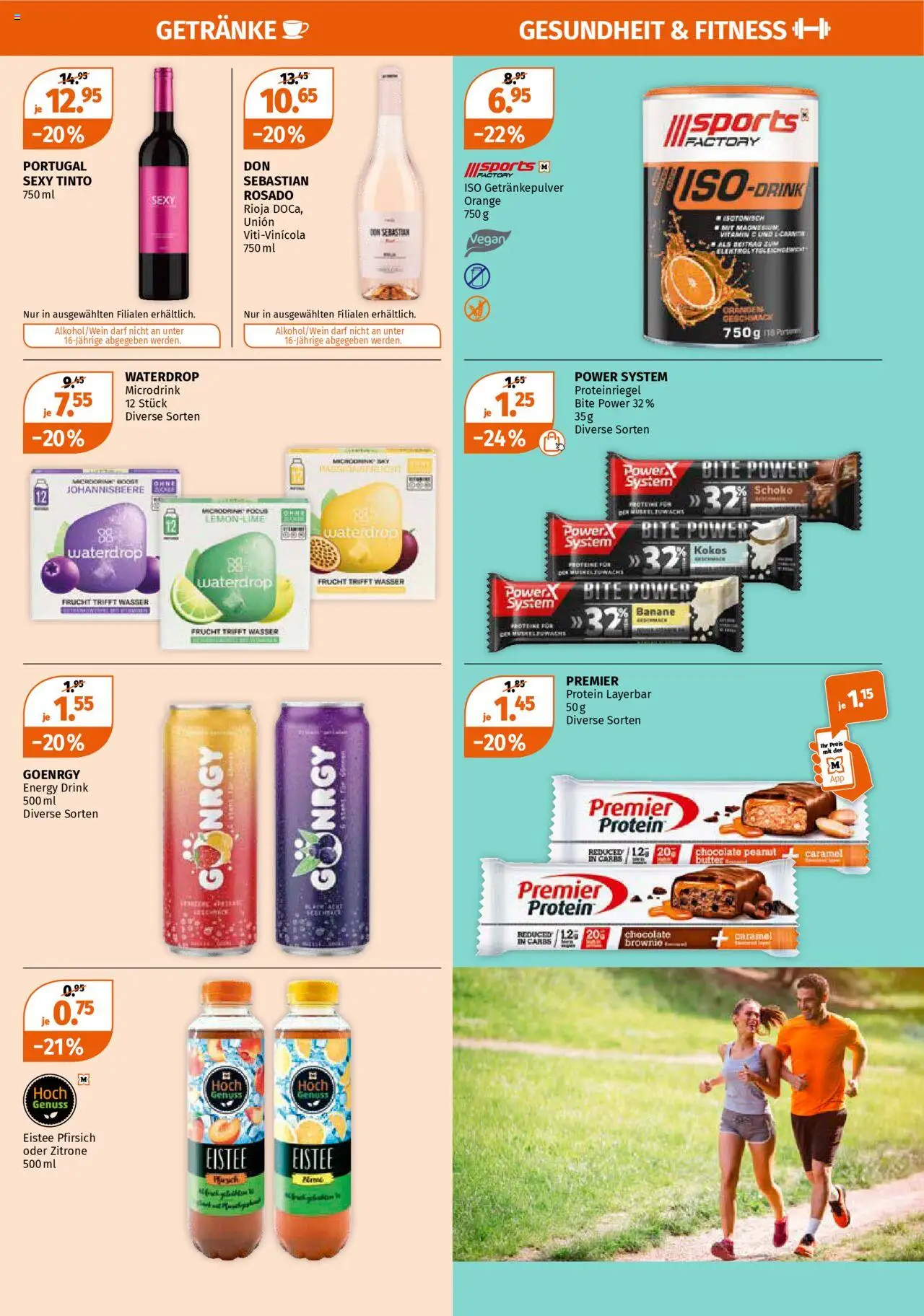 Müller - Aktionen ab 16.06.2025 | Seite: 15 | Produkte: Orangen, Pfirsich, Wasser, Zitrone