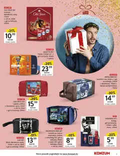 Konzum HR  Katalog ljepota i njega - amely érvényes a következő dátumtól: 04.11.2025 | Oldal: 5 | Termékek: Old spice