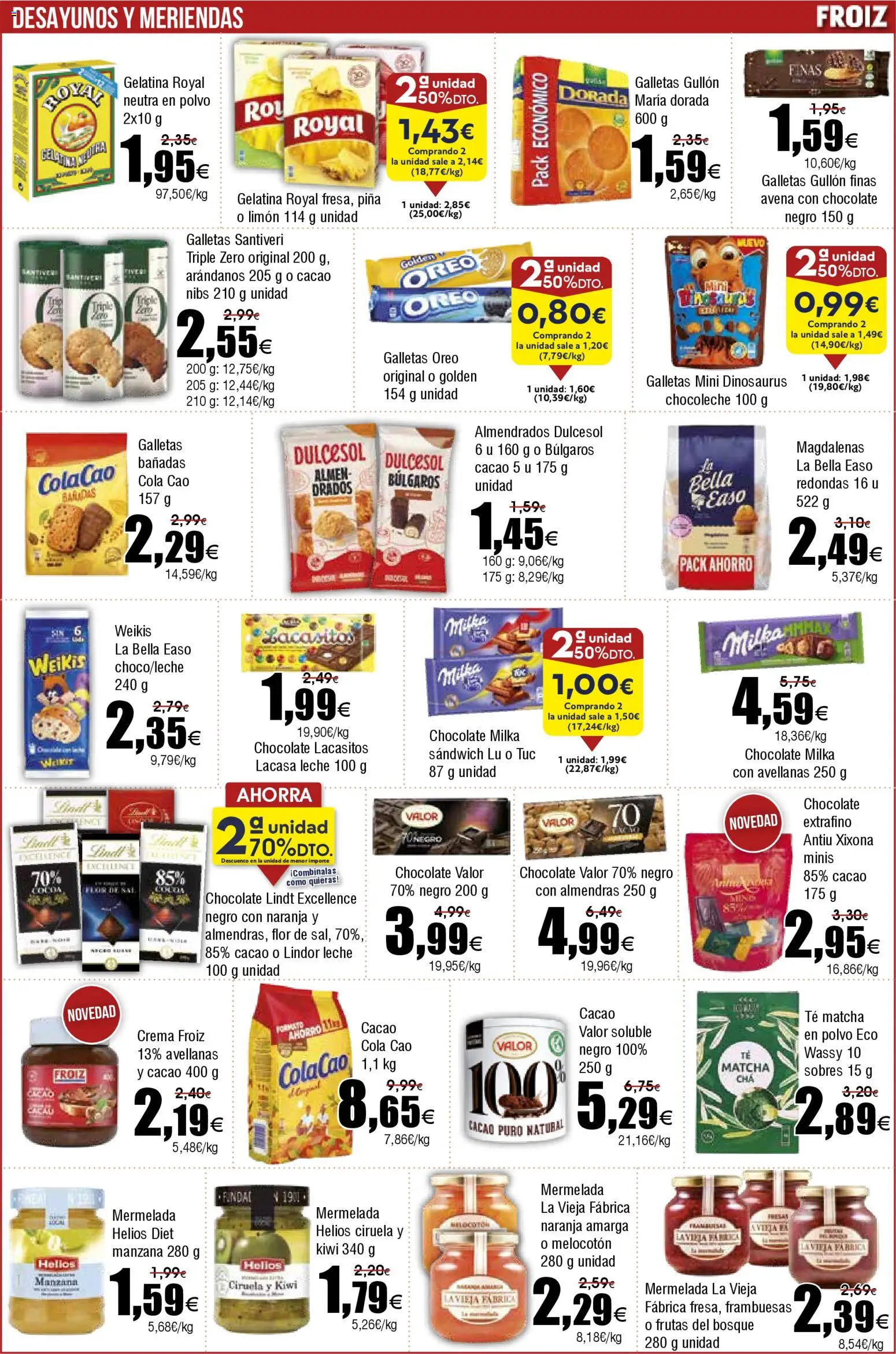 Froiz folleto │ válido desde el 12.11.2025 | Página: 12 | Productos: Κεραία, Té, Galletas, Φρυγανιές σικάλεως