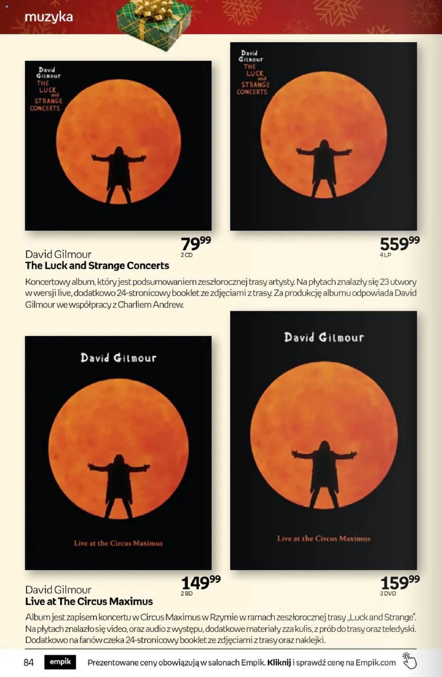 Empik Black Friday od 12.11.2025 | Strona: 84 | Produkty: Audio