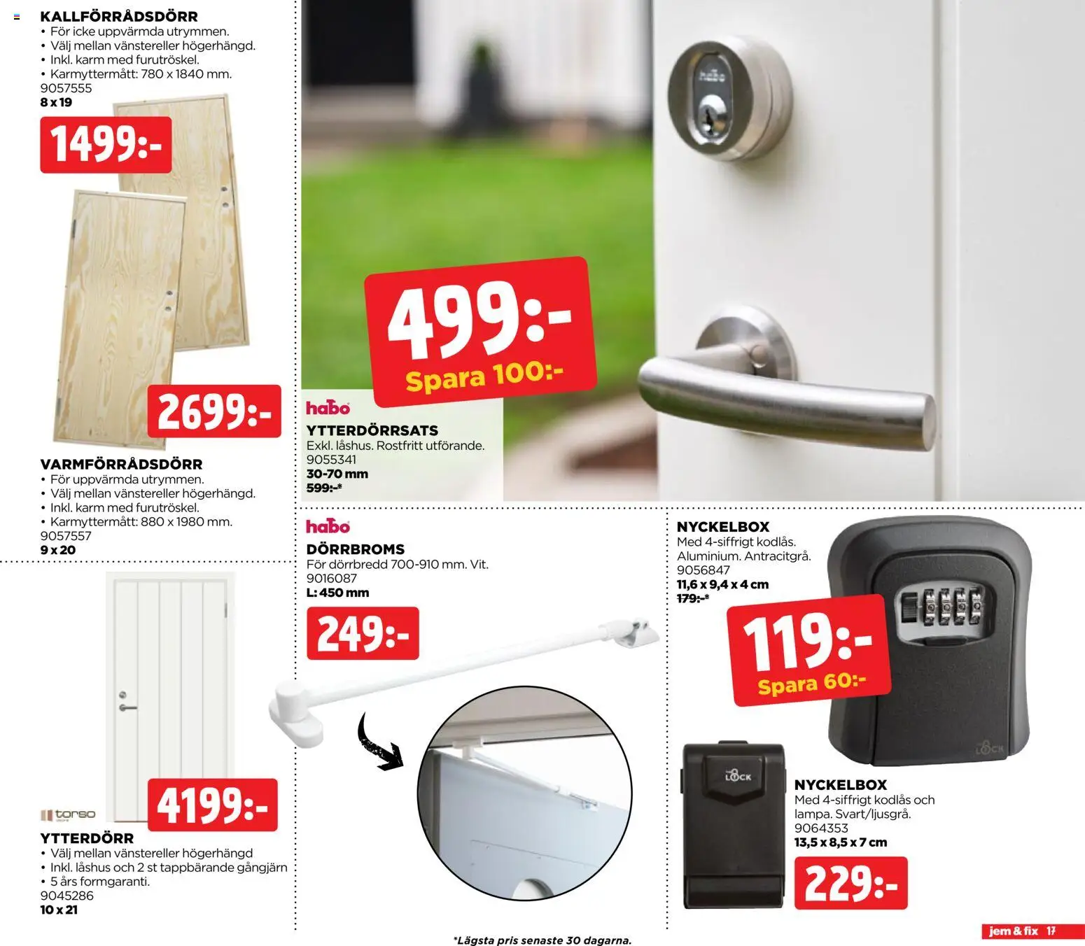 Jem & Fix reklamblad aktuell från 24.04.2026 | Sida: 17