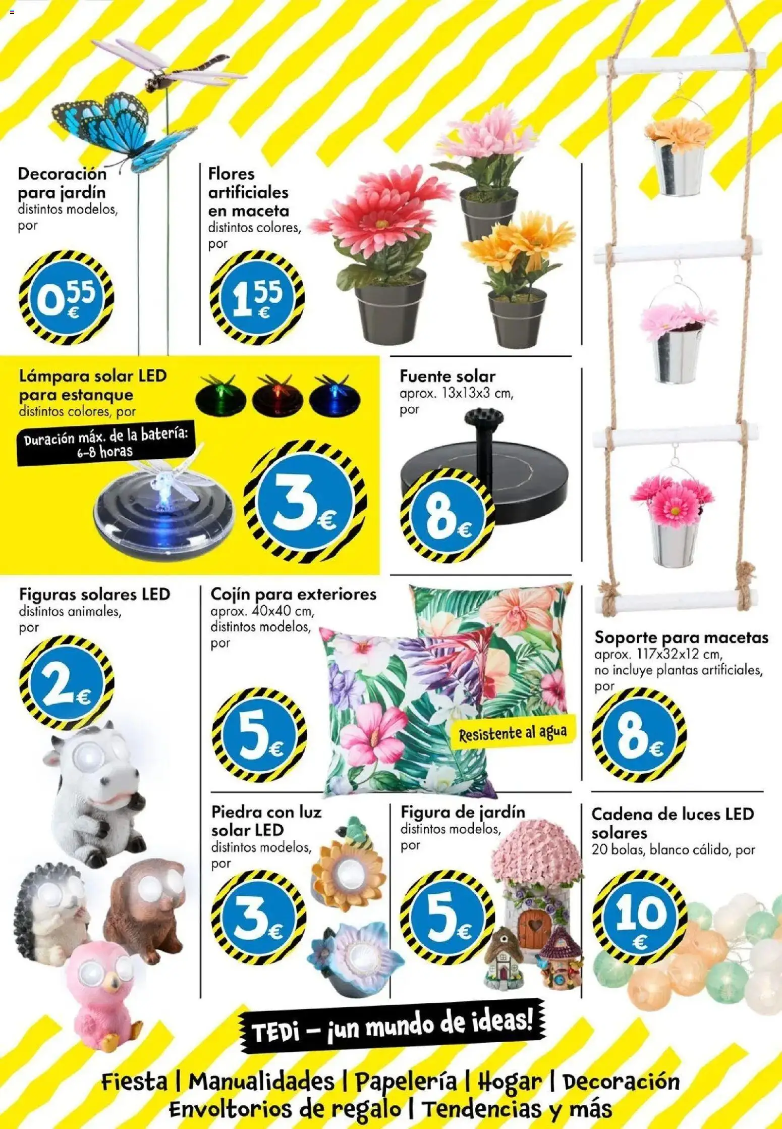 TEDi - Empaquetado con amor │ válido desde el 06.03.2026 | Página: 11 | Productos: Cojín, Batería, Maceta, Lámpara