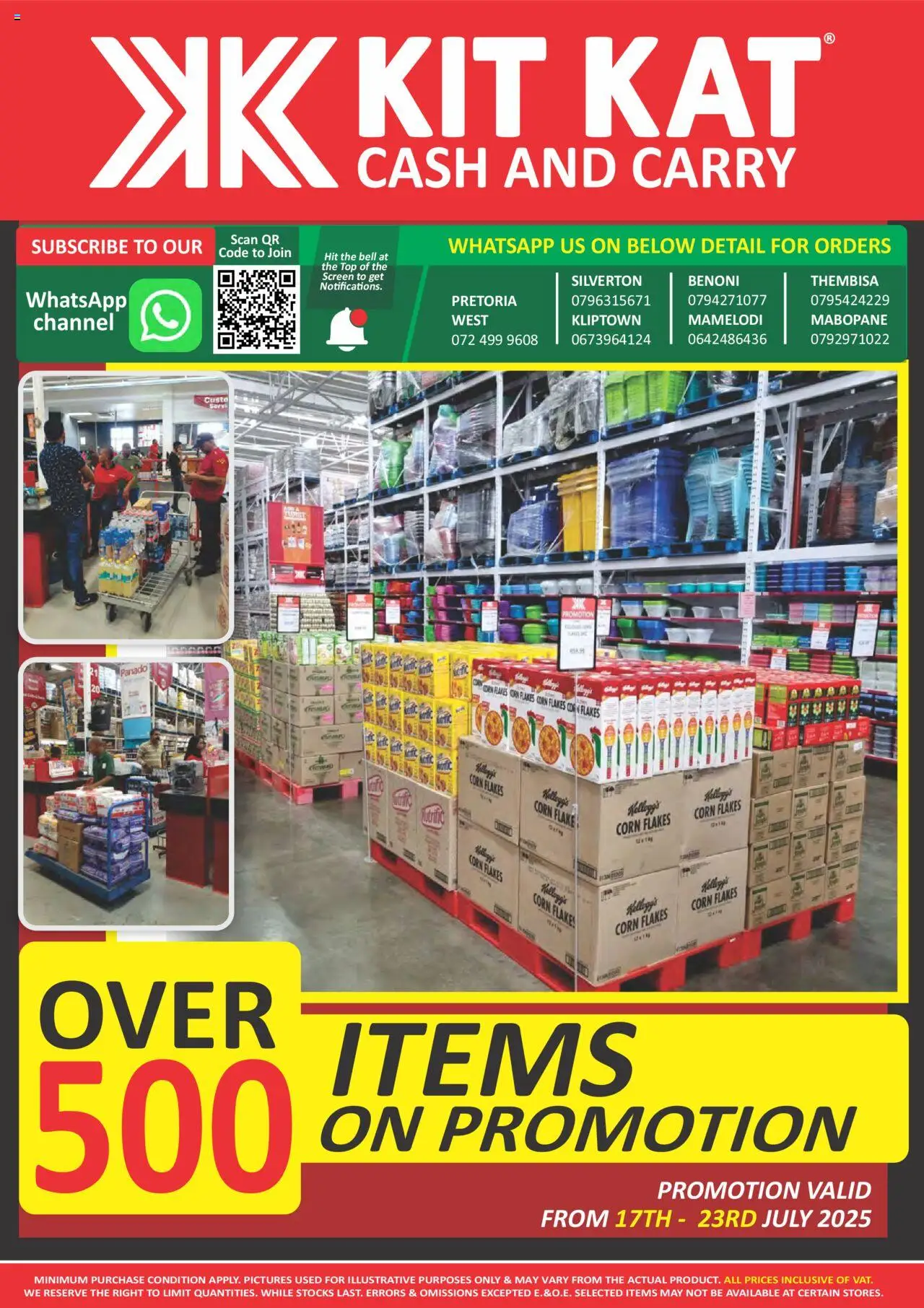 KIT KAT Cash & Carry Weekly Traders Special │ valid from 17.07.2025 | Page: 1 | Products: Corn, Flakes