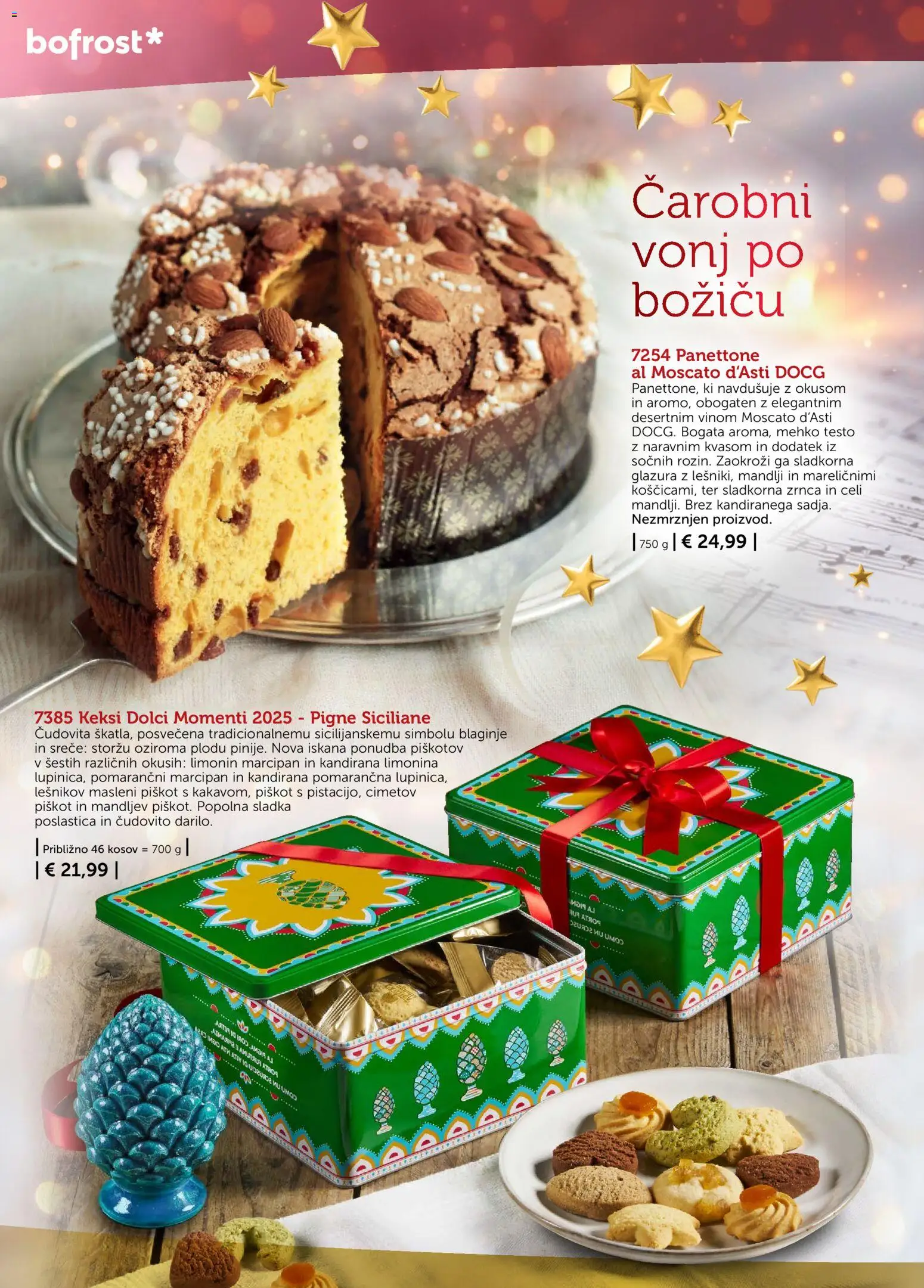 Novi Bofrost katalog ponudbe – veljaven od 01.12.2025 | Stran: 8 | Izdelki: Keksi, Mandlji