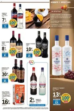 Vista previa E.Leclerc folleto válido desde el 01.10.2025 | Página: 19 | Productos: Ensaladilla, Licor, Vino, Té