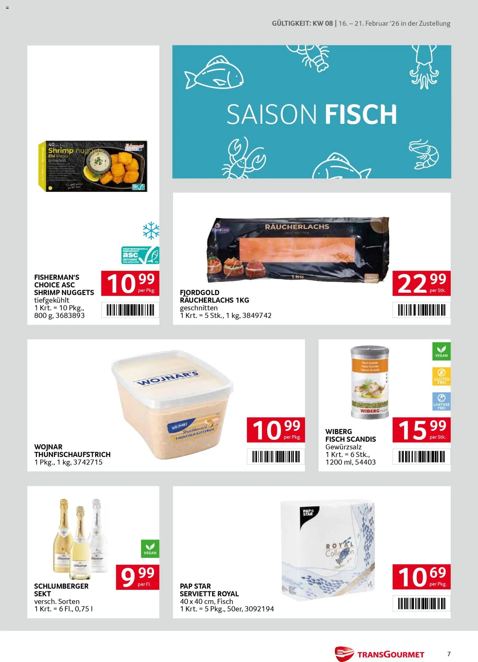 Transgourmet Zustellaktion gültig ab 16.02.2026 | Seite: 7