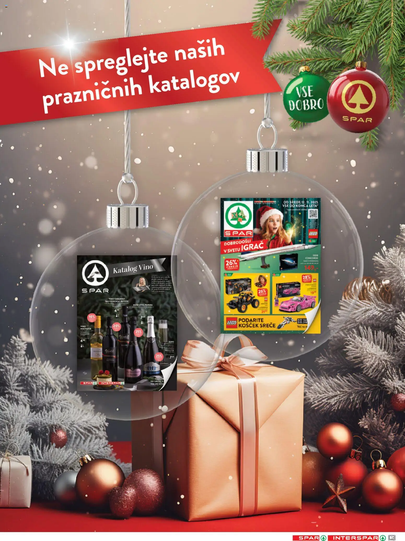 Novi Spar katalog ponudbe – veljaven od 19.11.2025 | Stran: 47 | Izdelki: Penina, Vino