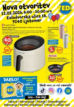 TEDi katalog akcije – veljaven od 08.02.2026
