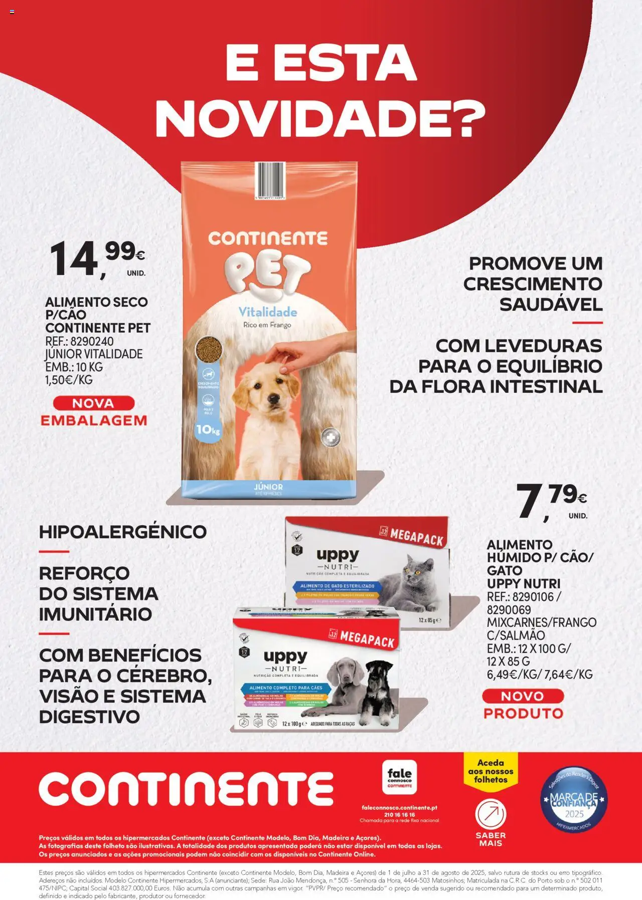 Continente Novidades de que toda a gente gosta │ válido de 01.07.2025 | Página: 40