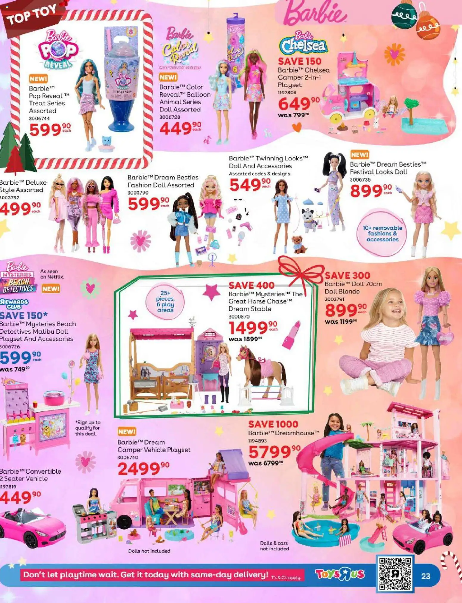 New Toys R Us catalogue – valid from 23.10.2025 | Page: 23 | Products: Playset, Seater