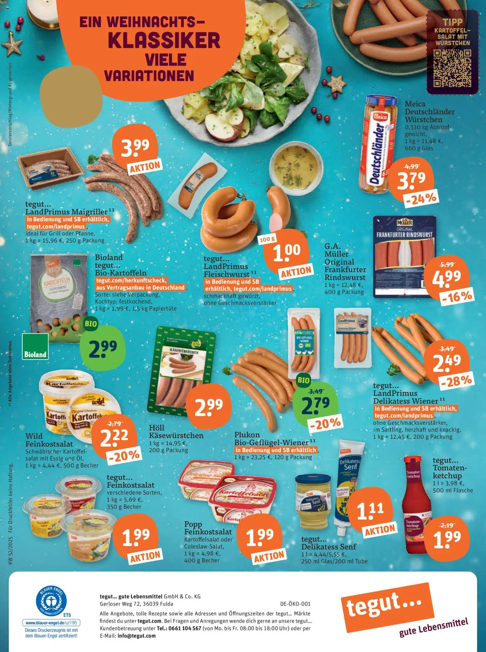 Tegut Prospekt – gültig ab 22.12.2025 | Seite: 29