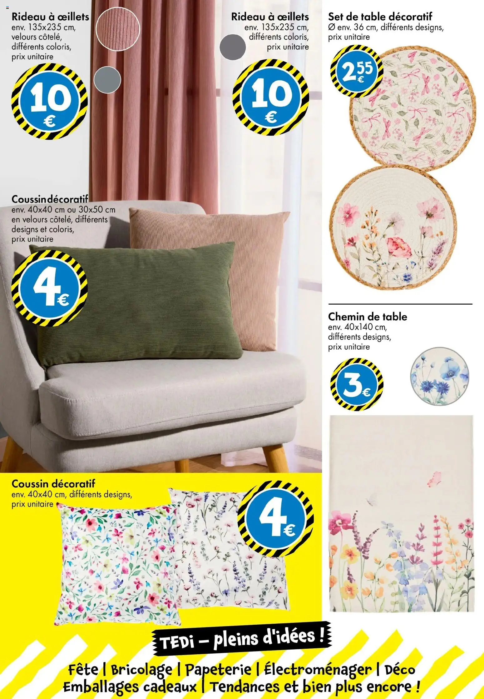 {H1} | Page: 11 | Produits: Table, Rideau