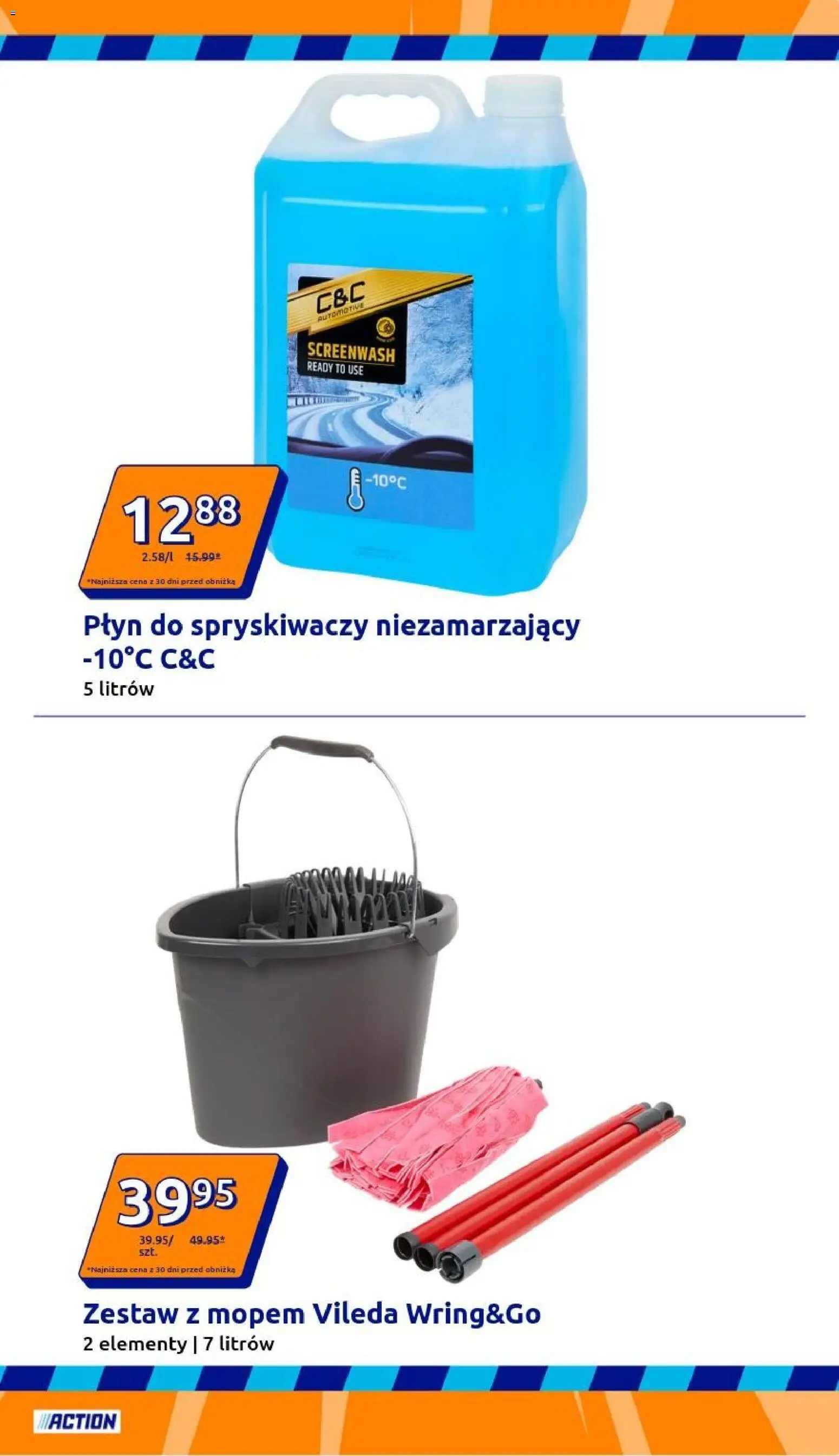 Action Gazetka od 31.12.2025 | Strona: 5 | Produkty: Płyn do spryskiwaczy, Vileda