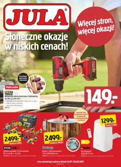 Pogląd oferty "Jula Gazetka" - ważna od 24.07.2025