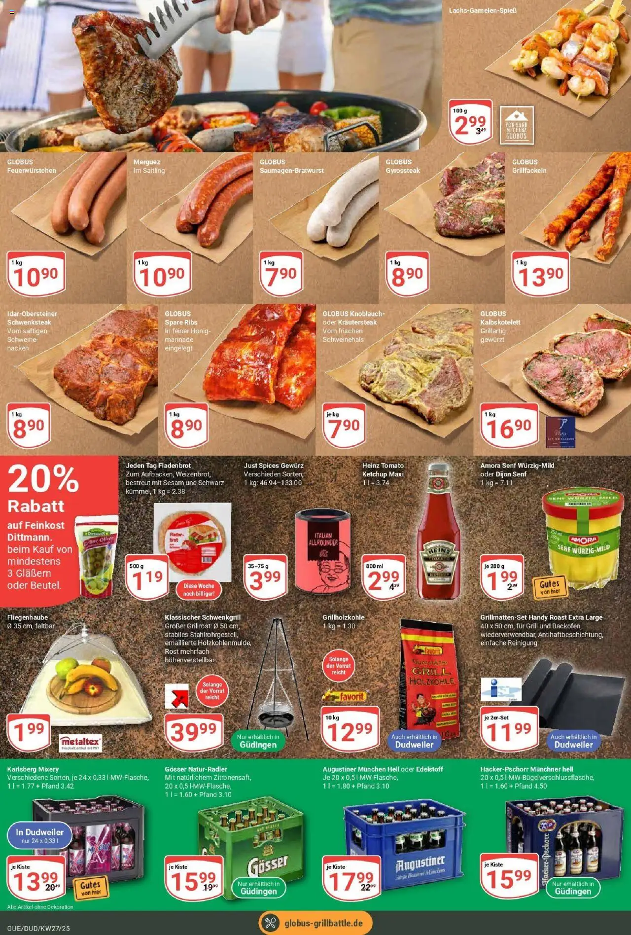 Globus prospekt Saarbrücken-Güdingen	 - gültig ab dem 29.06.2025 | Seite: 24 | Produkte: Spare ribs, Brot, Mixery, Ketchup
