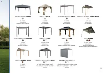 Pré-visualização Espaço Casa folheto Ar Livre 2026 válido de 07.03.2026 | Página: 221 | Produtos: Tenda, Cortina