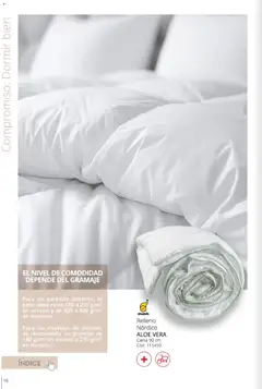 Vista previa Conforama - Guía de textil 2026 válido desde el 05.02.2026 | Página: 16 | Productos: Edredón, Peso, Cama