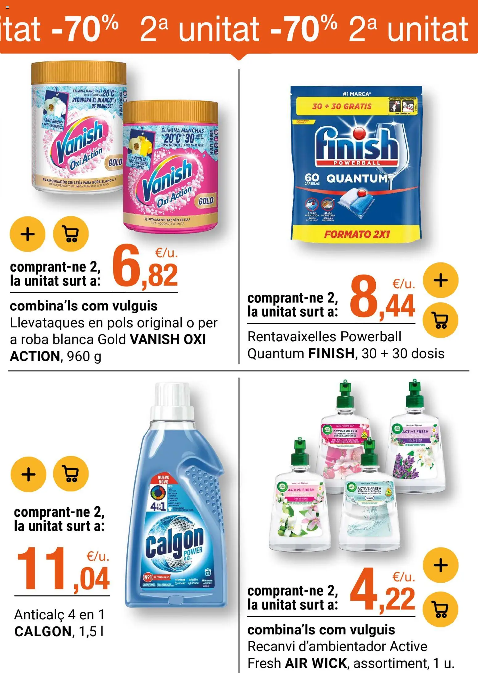 Bonpreu folleto │ válido desde el 08.04.2026 | Página: 7 | Productos: Quitamanchas, Ropa