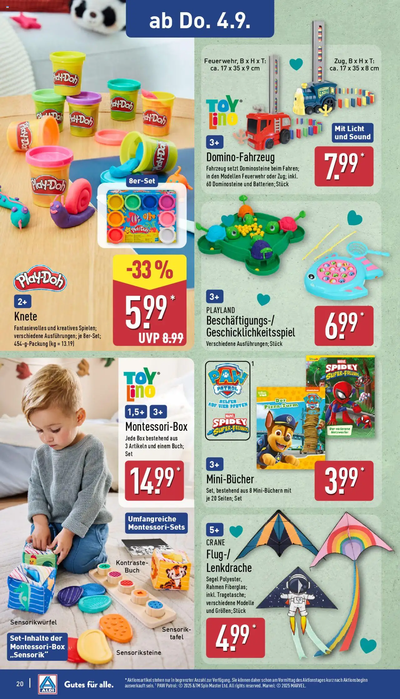 Aldi Prospekt 	 - gültig ab dem 01.09.2025 | Seite: 20 | Produkte: Box