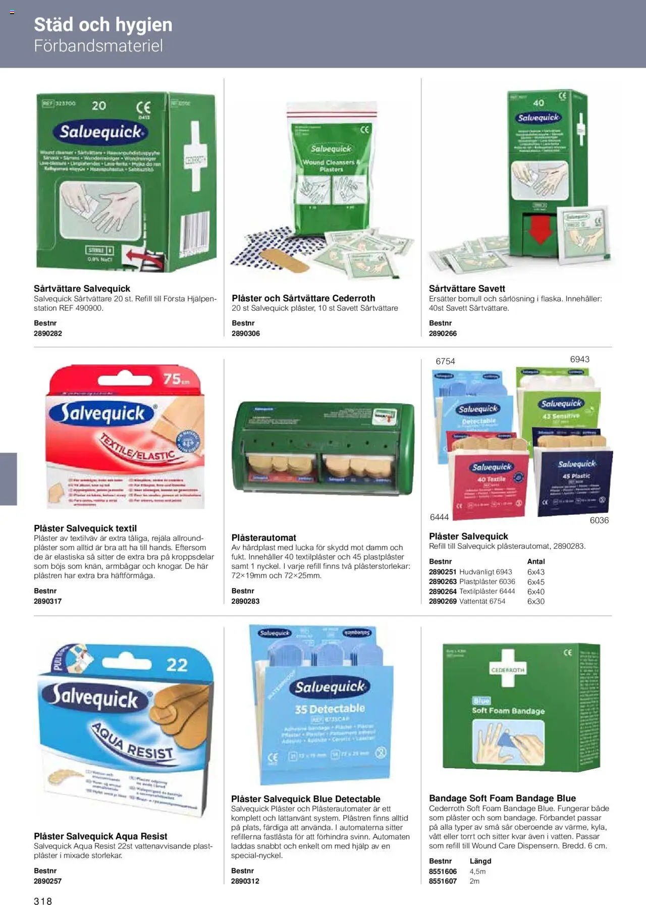 Office Depot reklamblad aktuell från 15.02.2024 | Sida: 320 | Produkter: Första hjälpen, Plåster