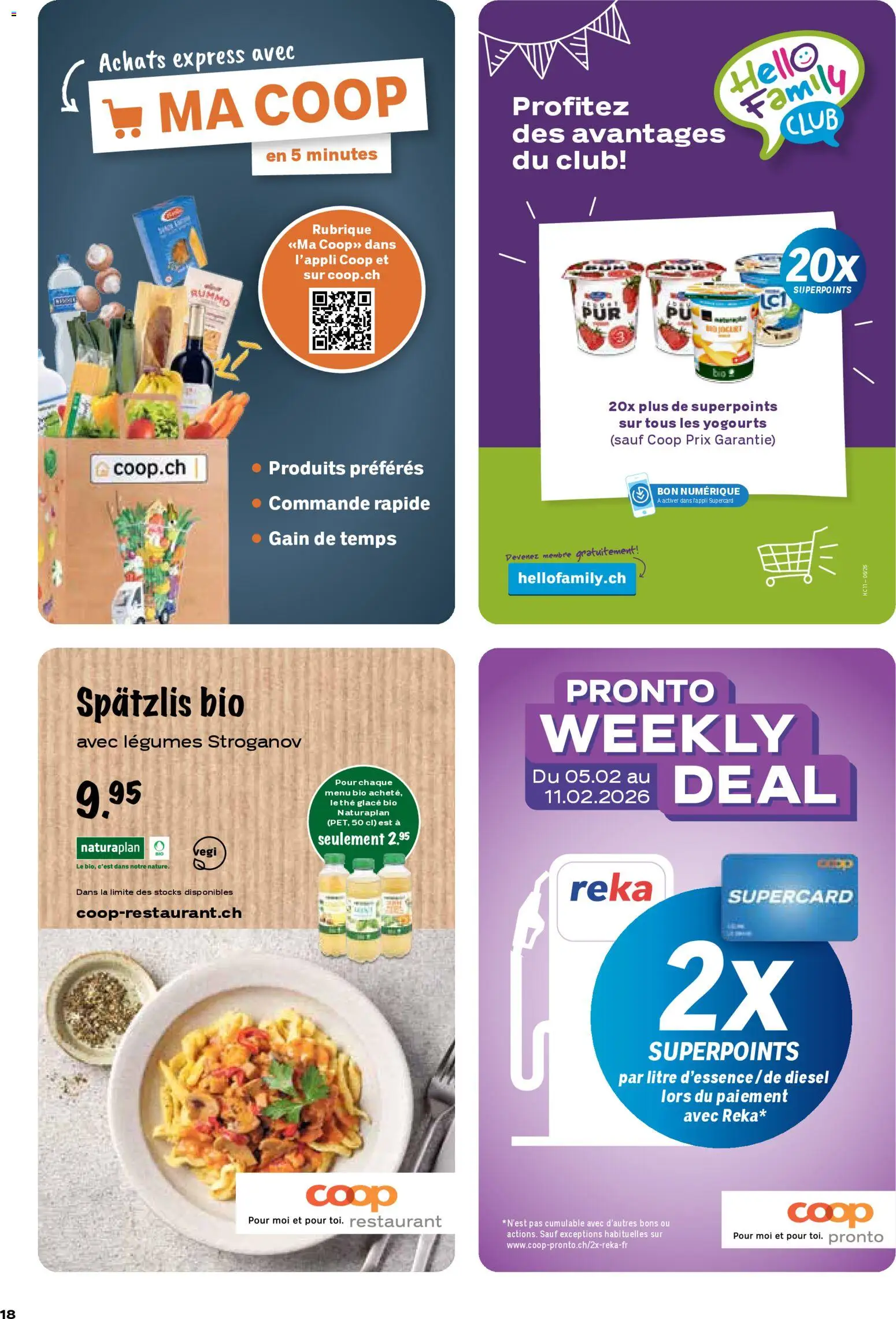 Coop - Les actions de la semaine – gültig ab 05.02.2026 | Seite: 18