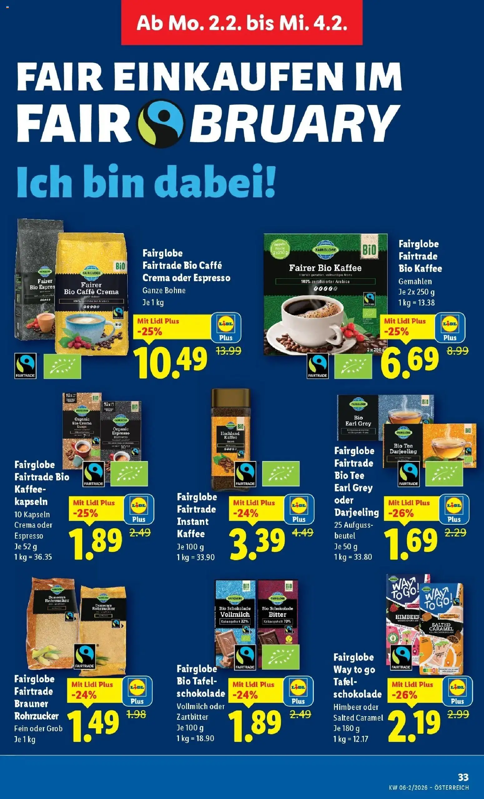 Lidl Flugblatt - St. Pölten, Klosterneuburg, Mödling gültig ab 29.01.2026 | Seite: 37 | Produkte: Kaffee, Schokolade, Tee