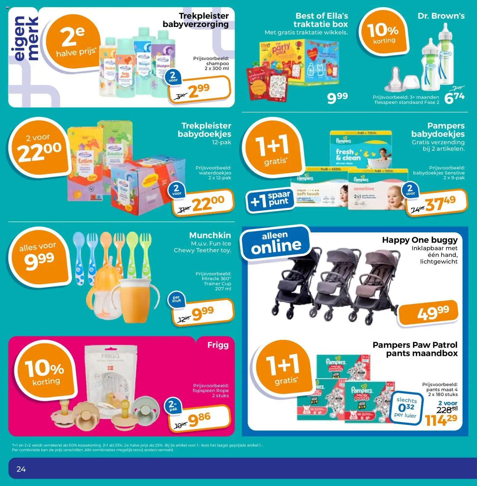 {H1} | Pagina: 25 | Producten: Kan, Babydoekjes, Box, Shampoo