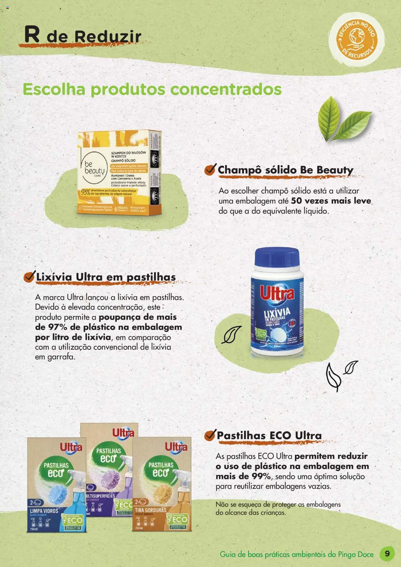 Pingo Doce Guia de Boas Práticas Ambientais │ válido de 24.02.2022 | Página: 9