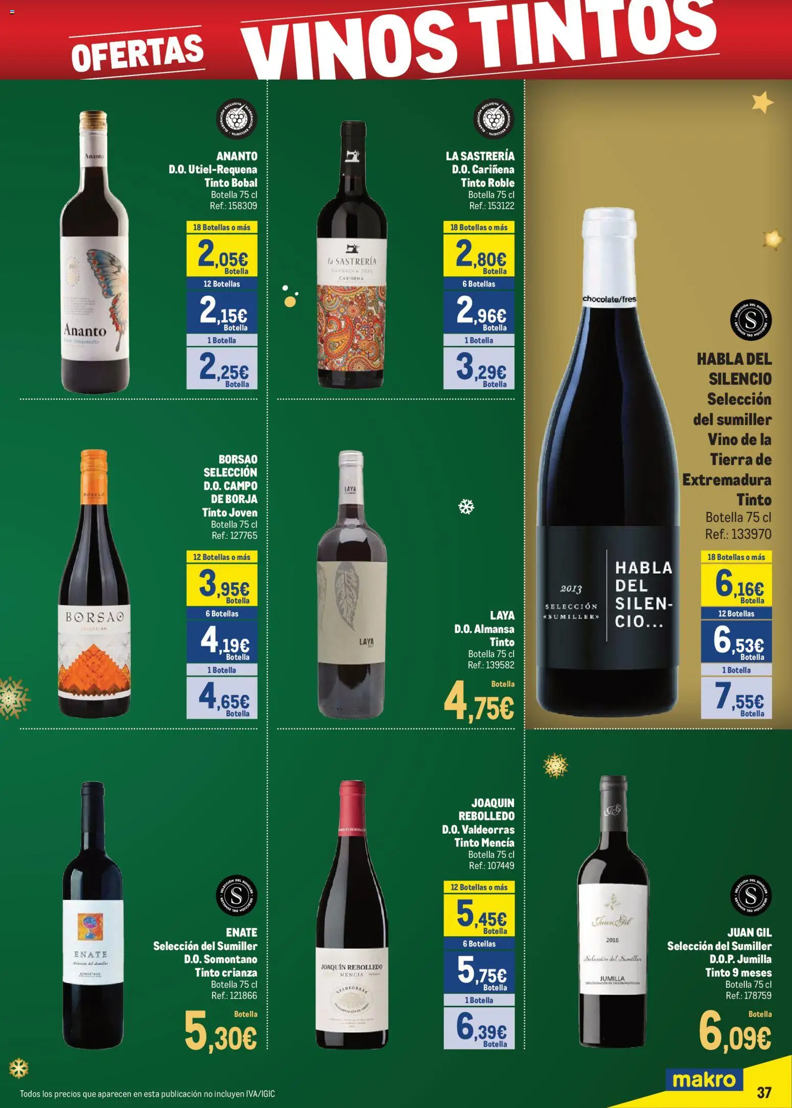 Makro - Precios Centro │ válido desde el 24.11.2025 | Página: 37 | Productos: Vino
