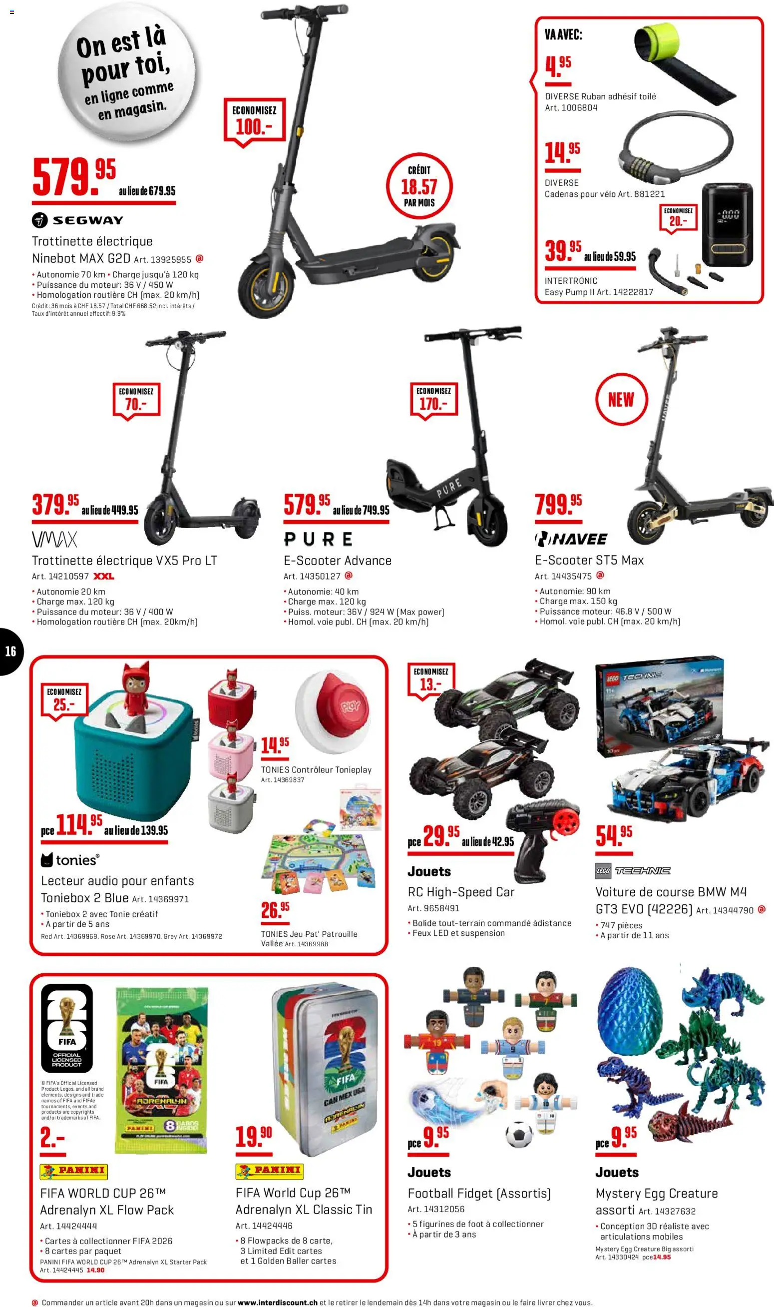 Interdiscount aktionen FR – gültig ab 23.03.2026 | Seite: 16 | Produkte: Audio