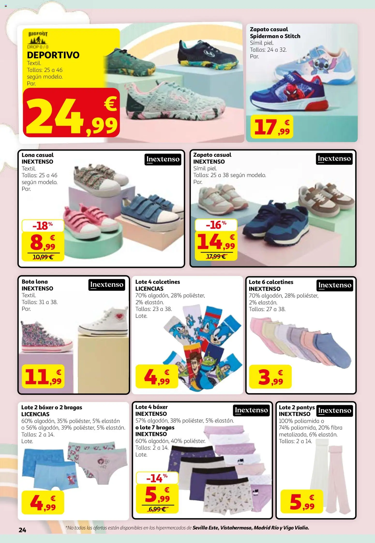 Alcampo  HG Catalán Activa´t a la Primavera │ válido desde el 12.03.2026 | Página: 24 | Productos: Bragas