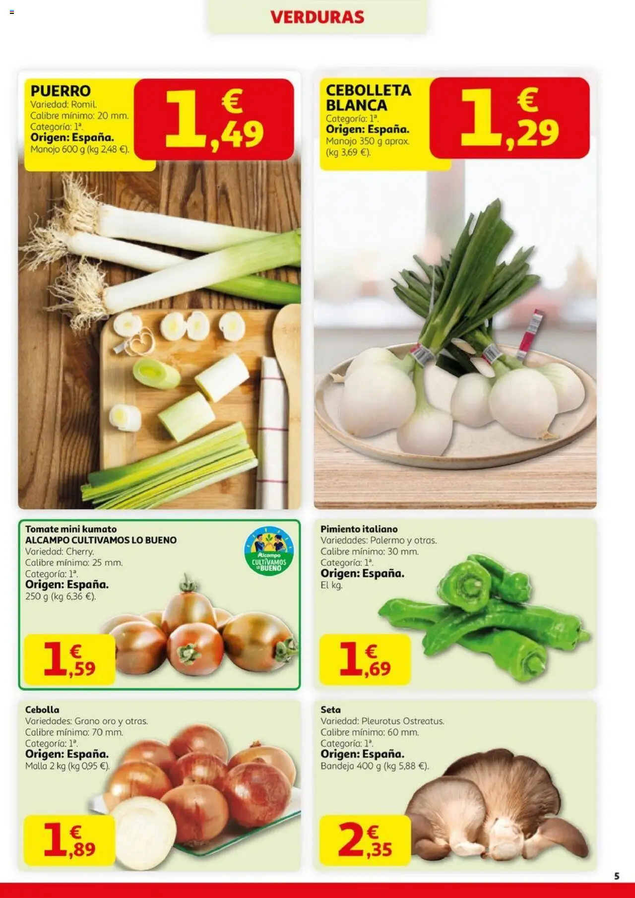 Alcampo - HG Nacional  │ válido desde el 11.09.2025 | Página: 5 | Productos: Κάδος απορρυμάτων, Παγωμένο τσάι, Bandeja