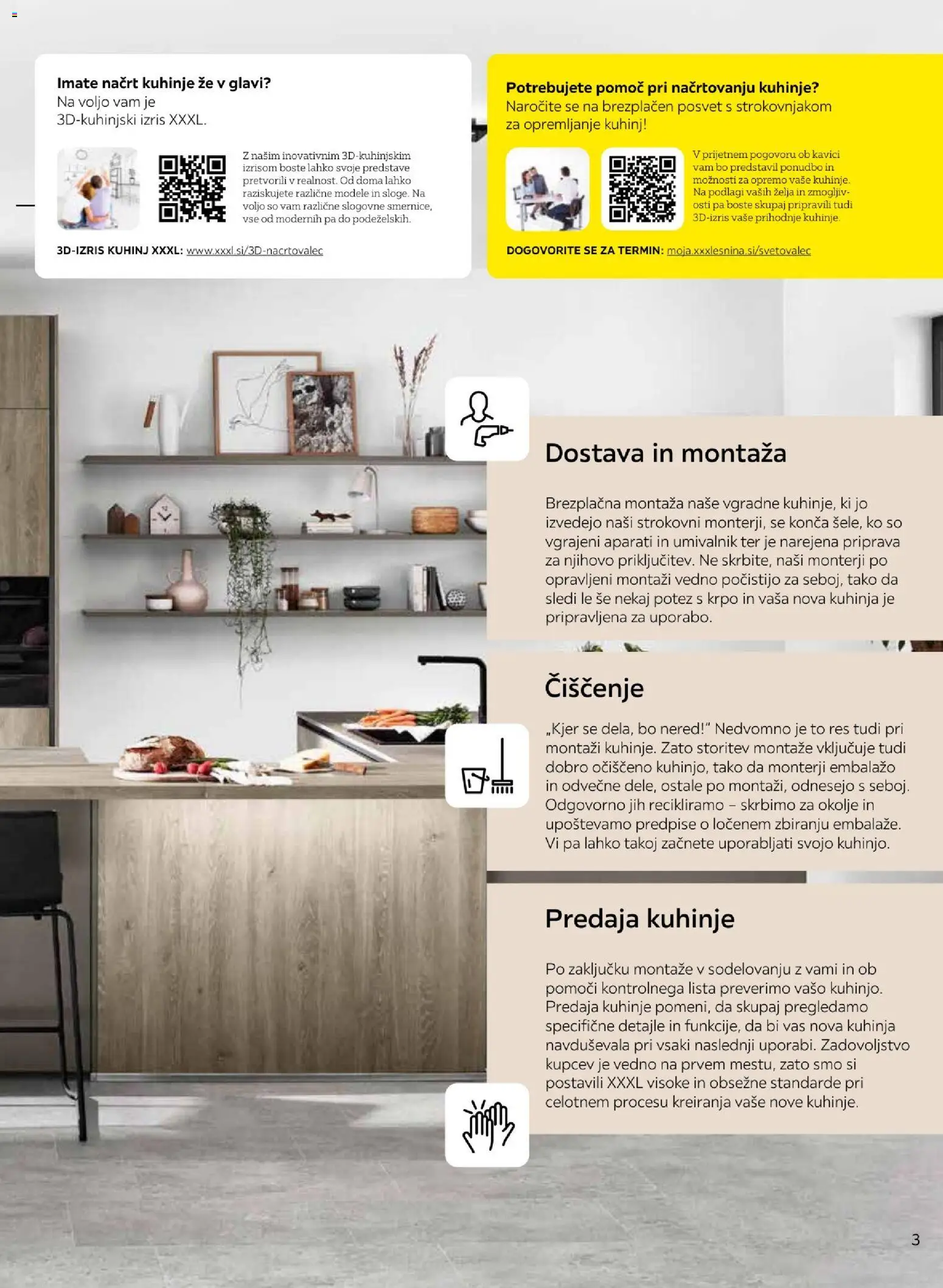 Novi XXXL Lesnina katalog ponudbe – veljaven od 19.01.2026 | Stran: 3 | Izdelki: Kuhinja, Umivalnik