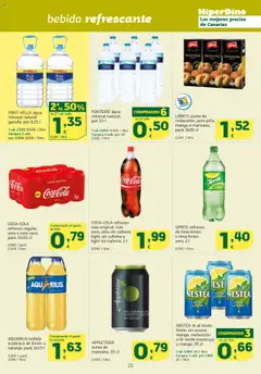 HiperDino folleto │ válido desde el 26.08.2025 | Página: 25 | Productos: Ροζ πιπέρι, Té, Πρίζες, Agua mineral