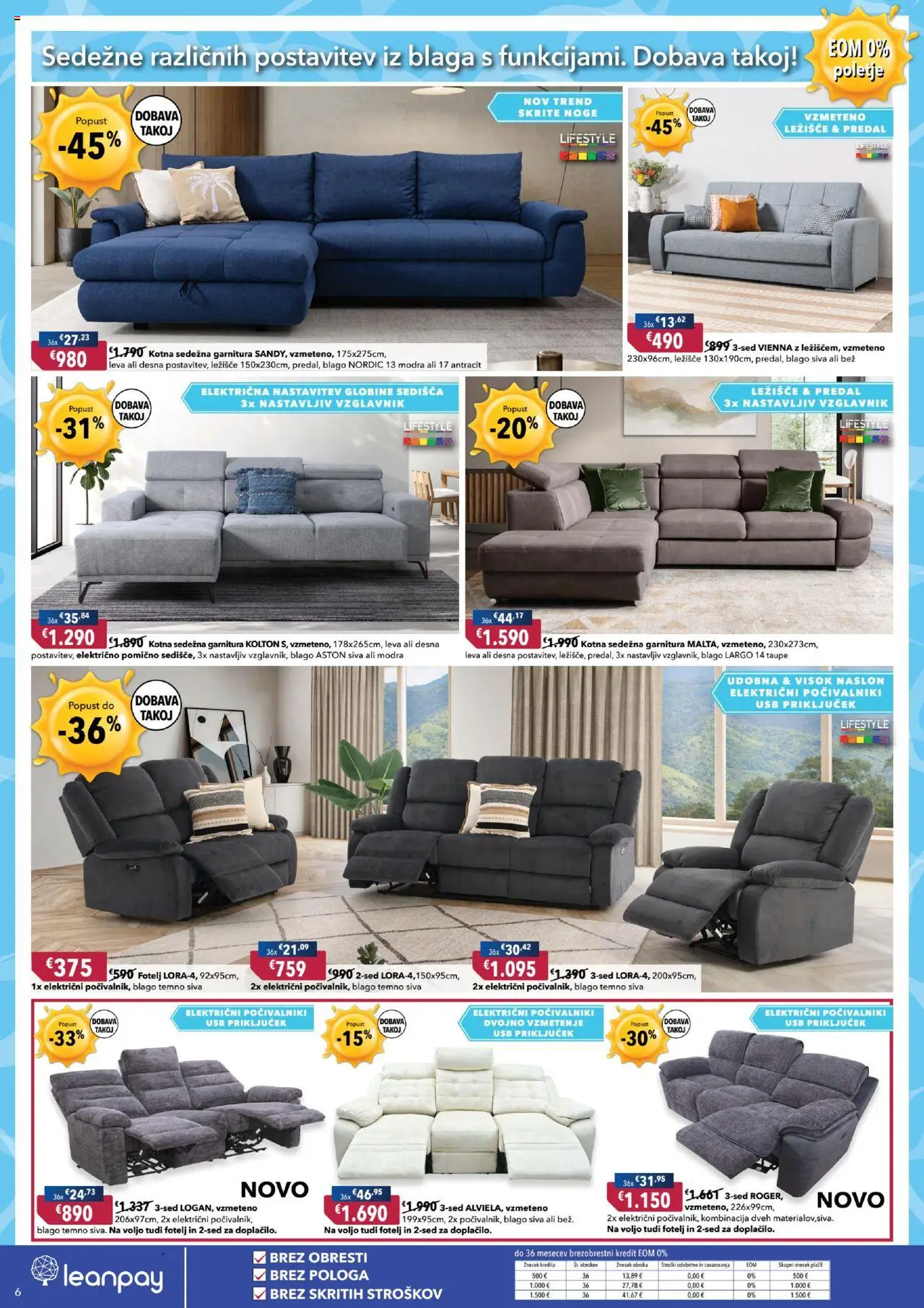 Harvey Norman katalog │ velja od 10.07.2025 | Stran: 6 | Izdelki: Usb, Vzglavnik, Ležišče, Fotelj