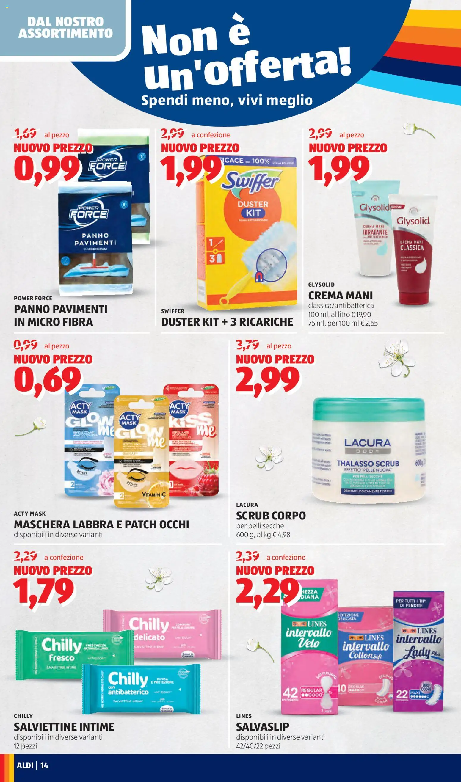 Volantino Aldi del 02.02.2026 | Pagina: 14 | Prodotti: Crema, Maschera, Scrub