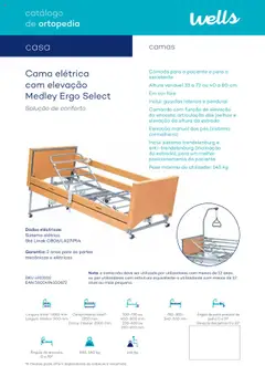 Pré-visualização Well’s Catálogo de Ortopedia válido de 12.02.2024 | Página: 74 | Produtos: Cama, Cómoda