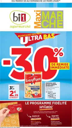 bi1 - Prévisualisation de bi1 catalogue valide à partir de 10.03.2026