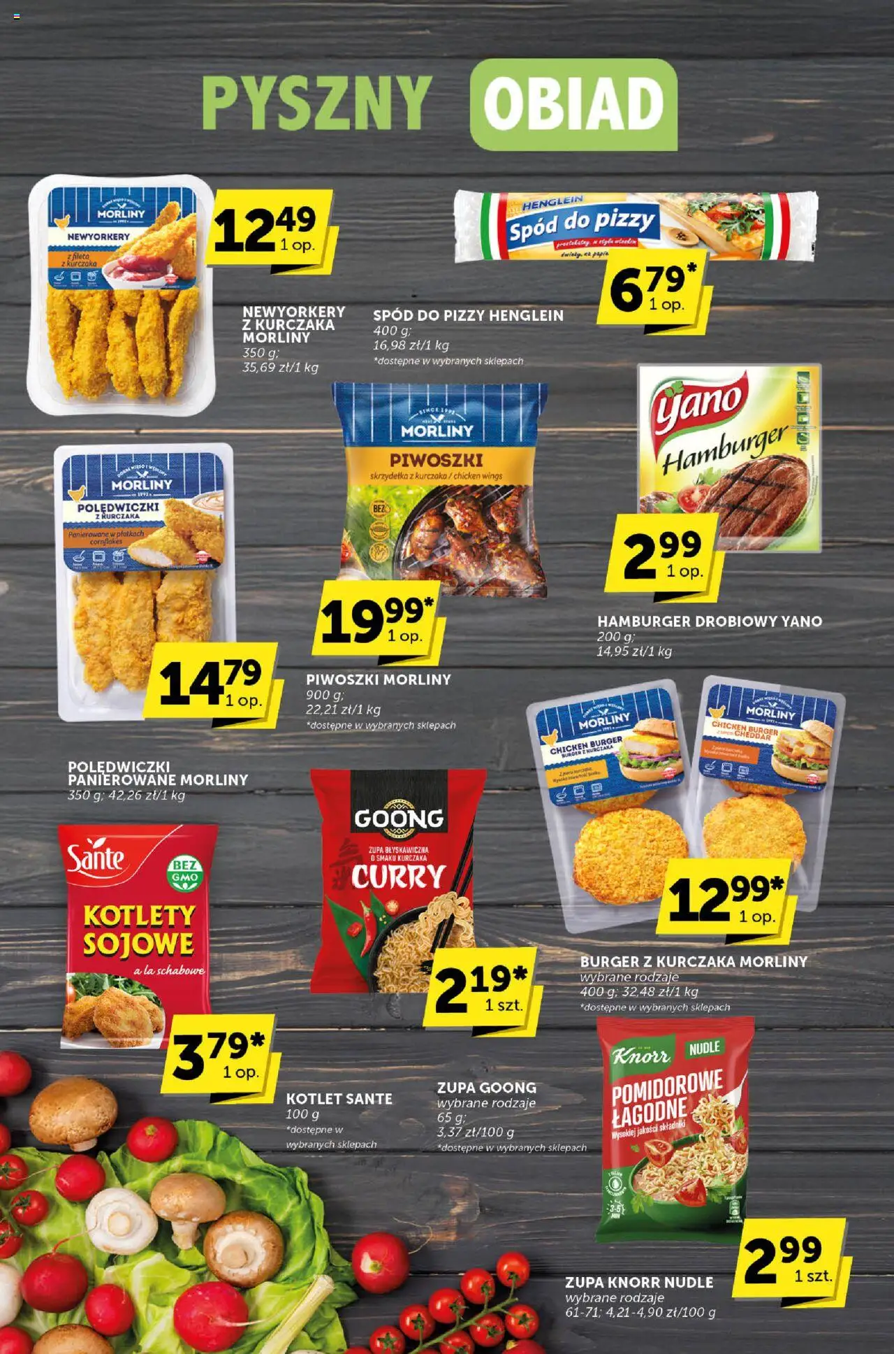 Groszek Gazetka - Katalog od 07.08.2025 | Strona: 8 | Produkty: Skrzydełka z kurczaka, Curry, Hamburger, Kotlety