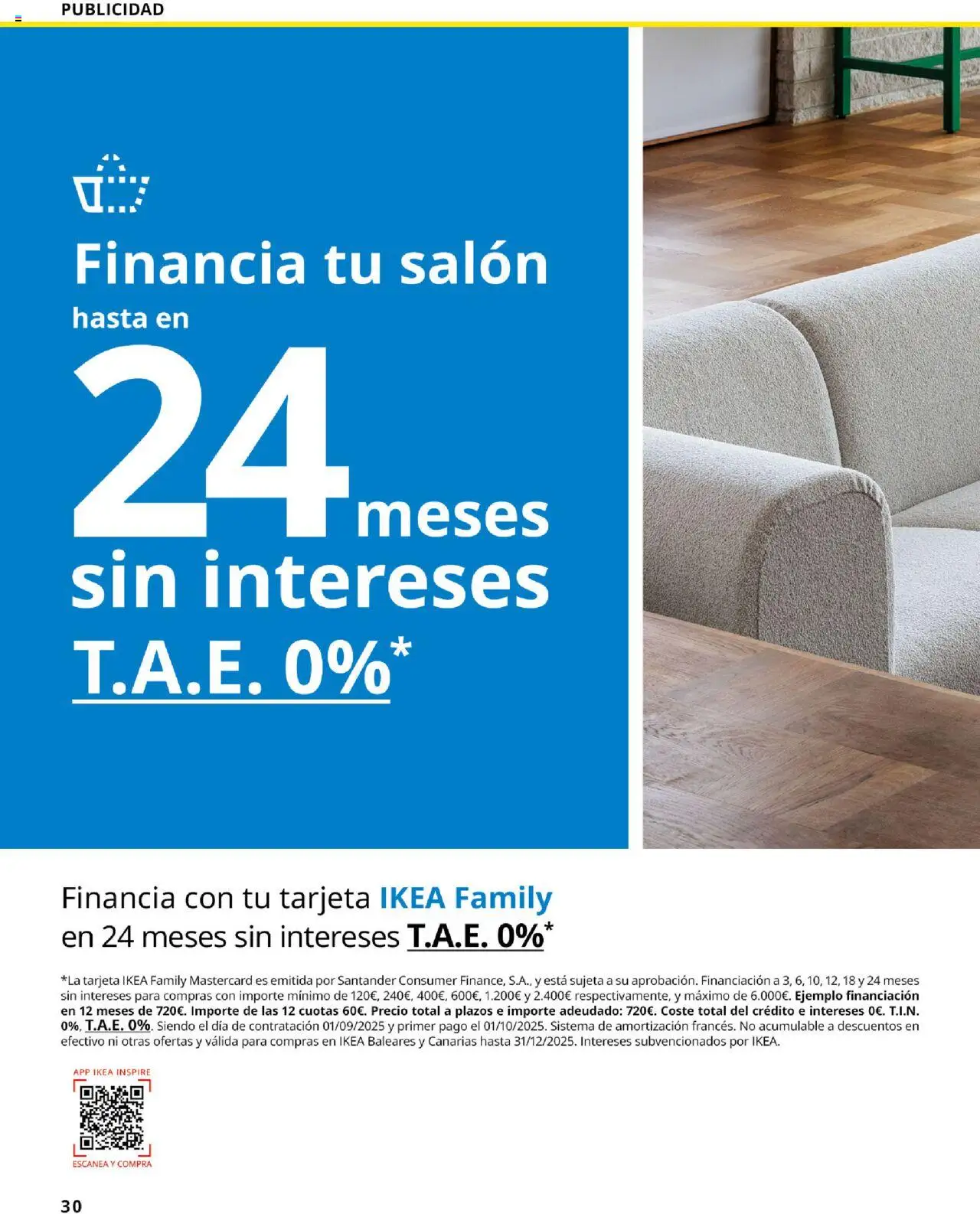 Catálogo IKEA Salones │ válido desde el 01.09.2025 | Página: 30