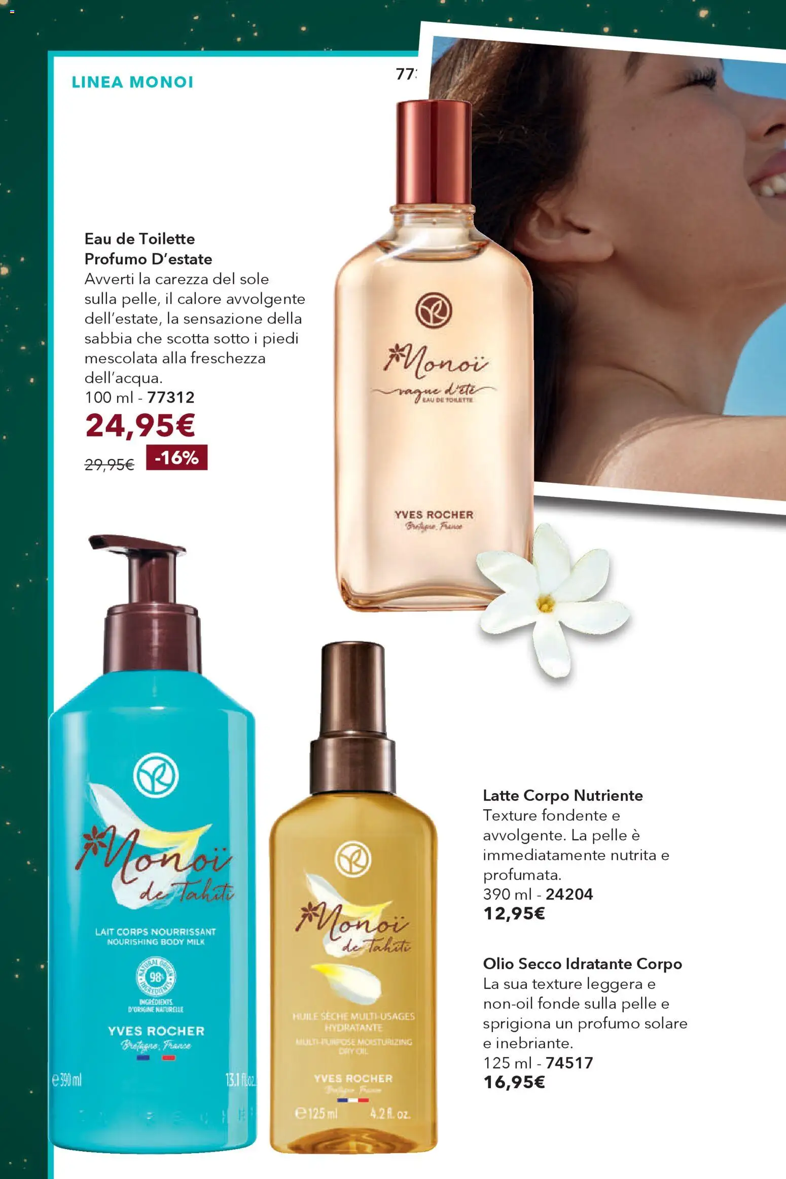 Volantino Yves Rocher del 29.11.2025 | Pagina: 70 | Prodotti: Latte, Olio, Profumo