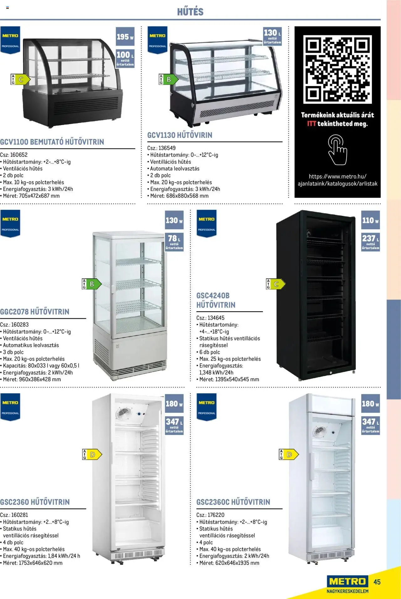 Metro akciós ujság - amely érvényes a következő dátumtól: 17.02.2025 | Oldal: 45 | Termékek: Polc